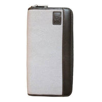 Large Zippered Travel Wallet With RFID Protection - Avallone Canvas & Leather - Dealsie.com