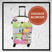 LARGE Spinner Luggage - Choose Your Cover Design - Dealsie.com