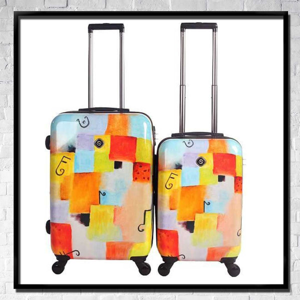 2 PIECE SETS Spinner Luggage - Choose Your Cover Design - Dealsie.com