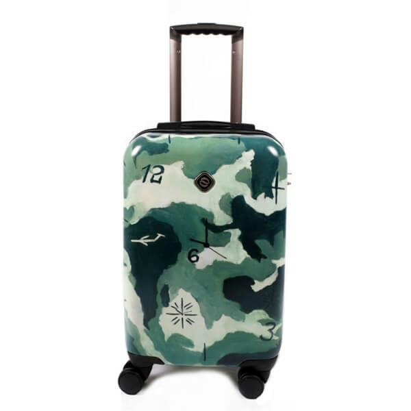 Hard Sided Carry On Spinner Luggage Choose Your Cover Design Dealsie