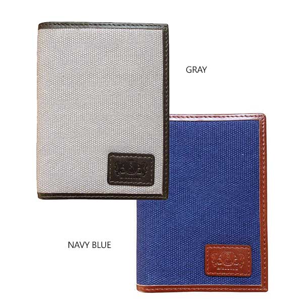 Front Pocket Wallet With RFID Protection - Avallone Canvas & Leather - Dealsie.com