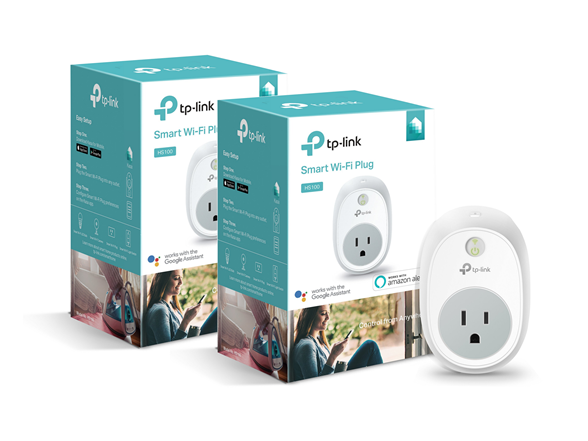 TP-Link Wi-Fi Smart Plug, No Hub Required, Works with Alexa Echo & Goo –